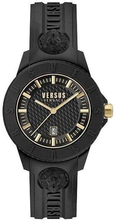 versace versus black watch|Versace watches men price.